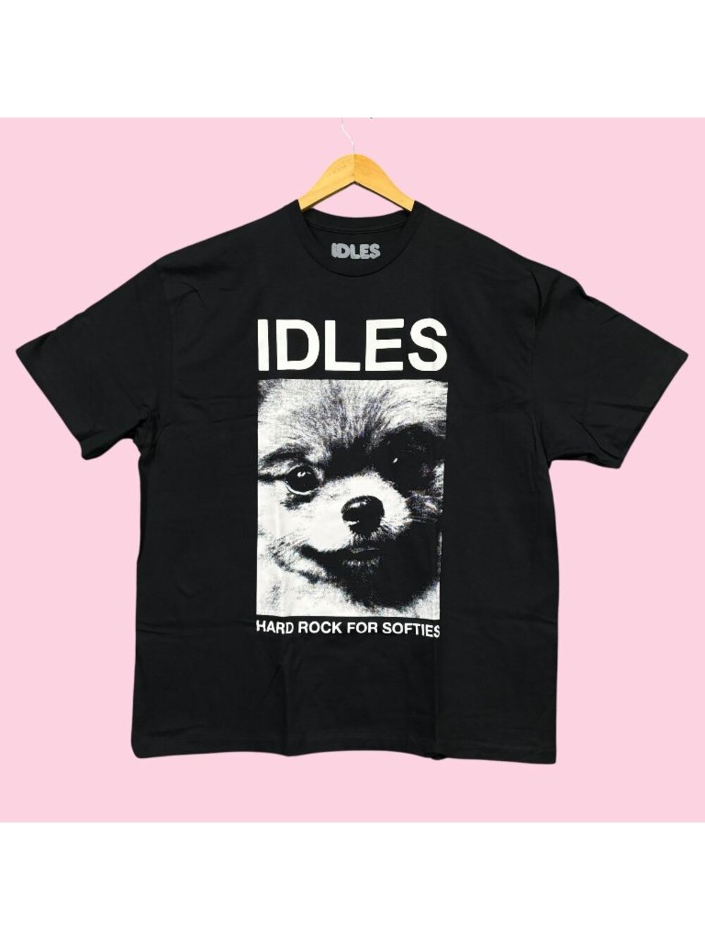 Idles Hard Rock For Softies Post-Punk Band Tee XXL